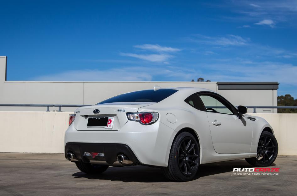 SUBARU BRZ CR TEK SATIN BLACK